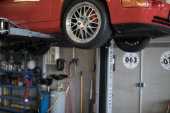 Porsche 964 RS Service Achsvermessung Radlastwaage